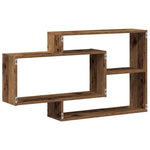 Vegghylle Gammelt Tre 104X20X58,5 Cm Konstruert Tre