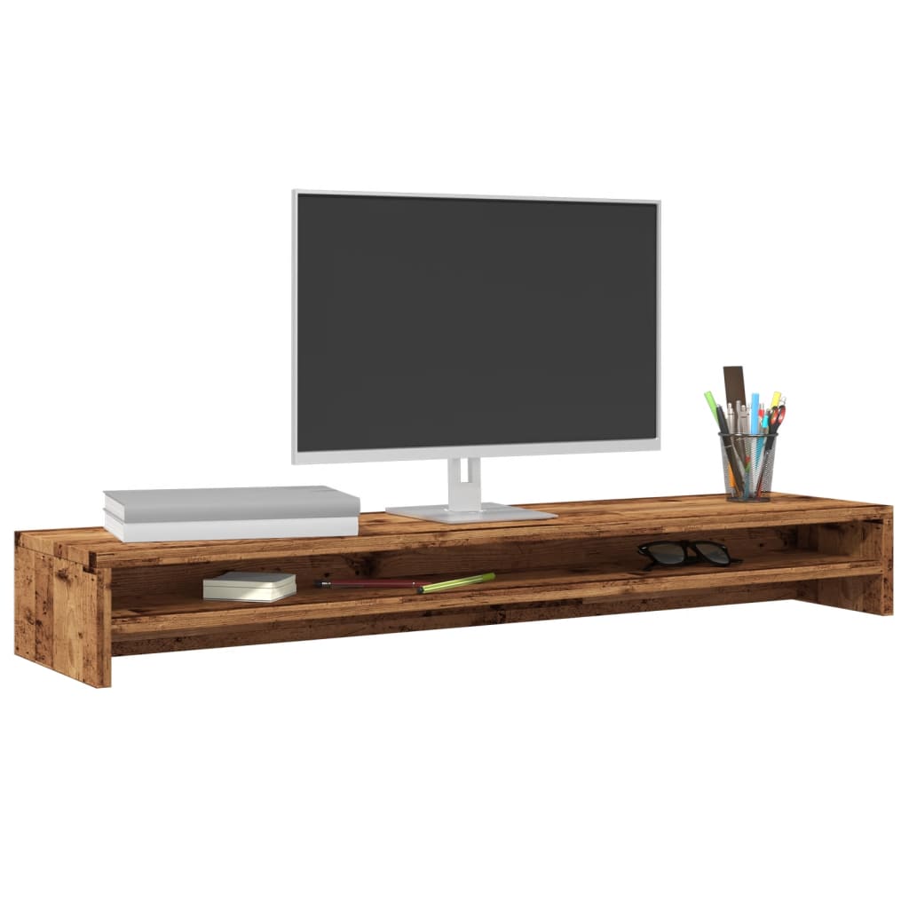 Skjermstativ Gammelt Tre 100X24X13 Cm Konstruert Tre
