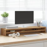 Skjermstativ Artisan Eik 100X24X13 Cm Konstruert Tre