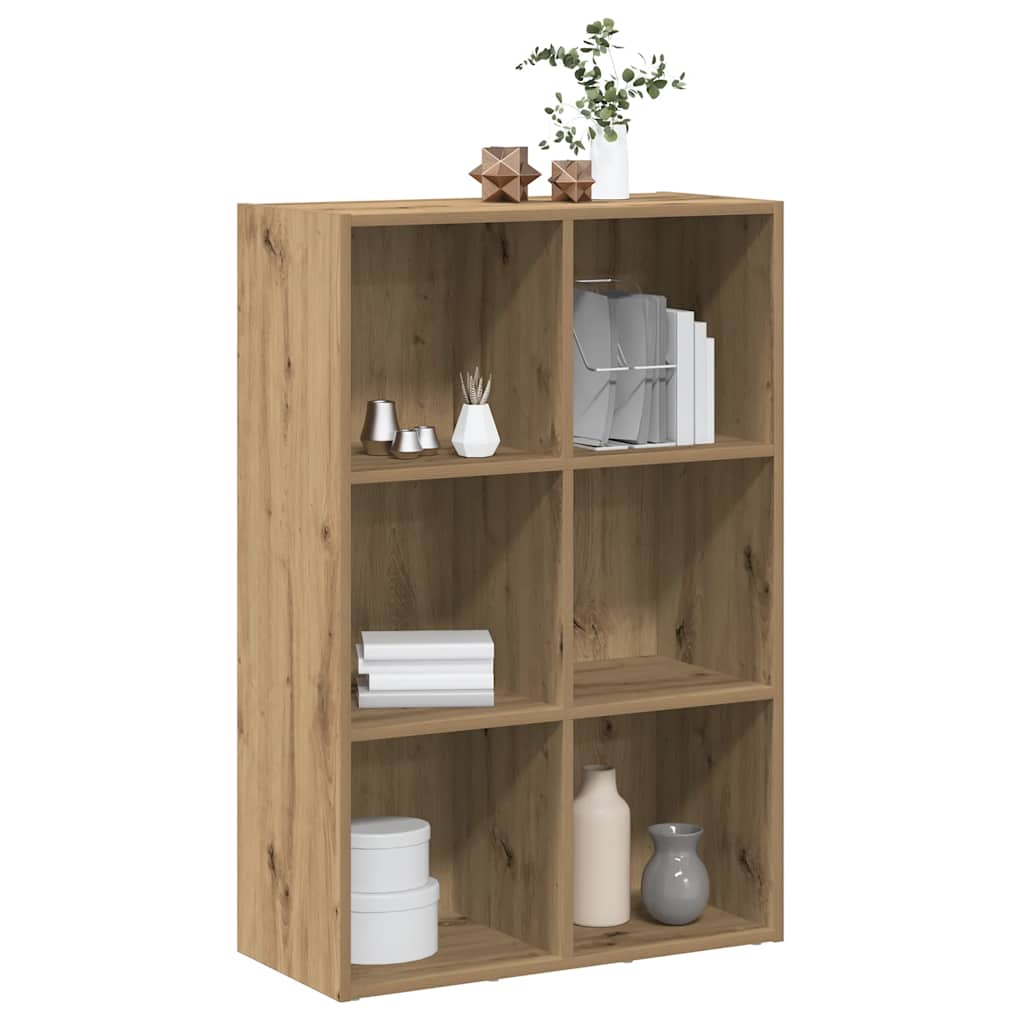 Bokhylle/Skjenk Artisan Eik 66X30X98 Cm Konstruert Tre