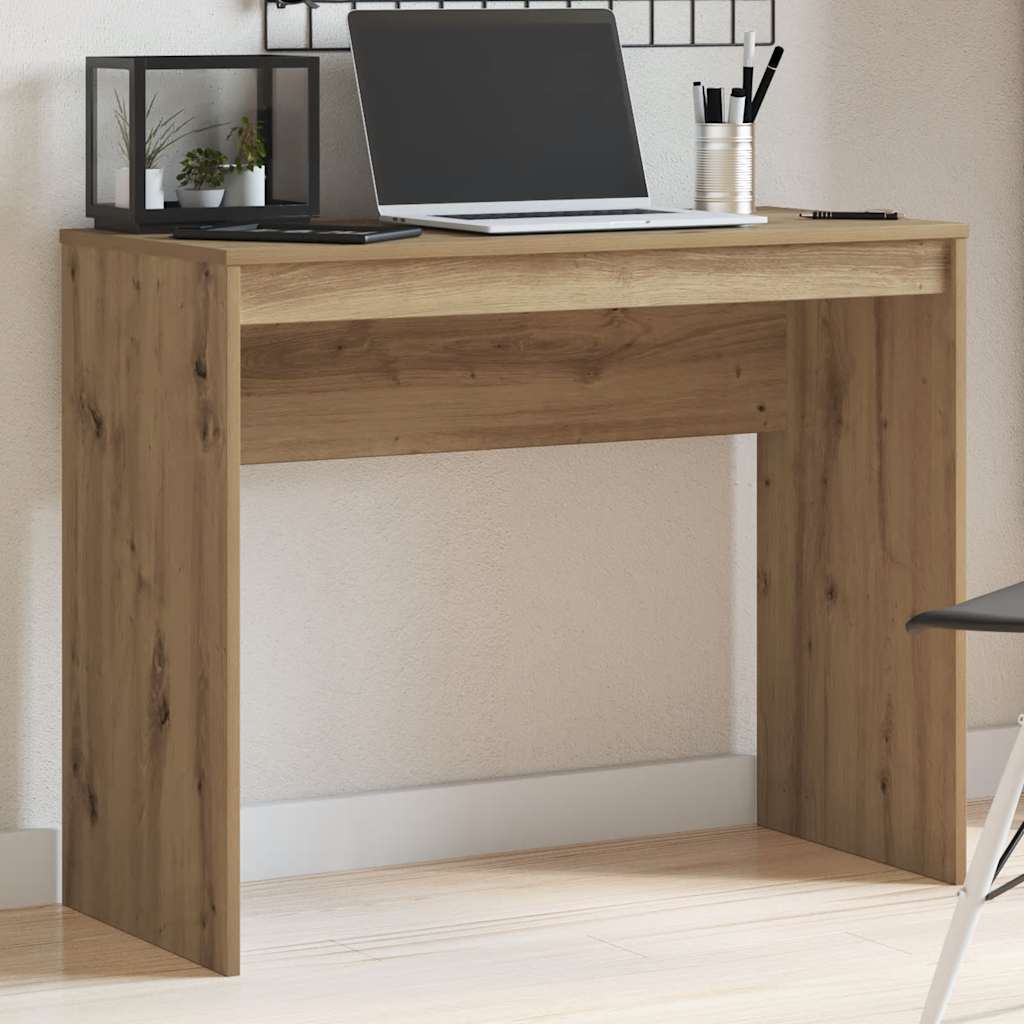 Skrivebord Artisan Eik 90X40X72 Cm Konstruert Tre