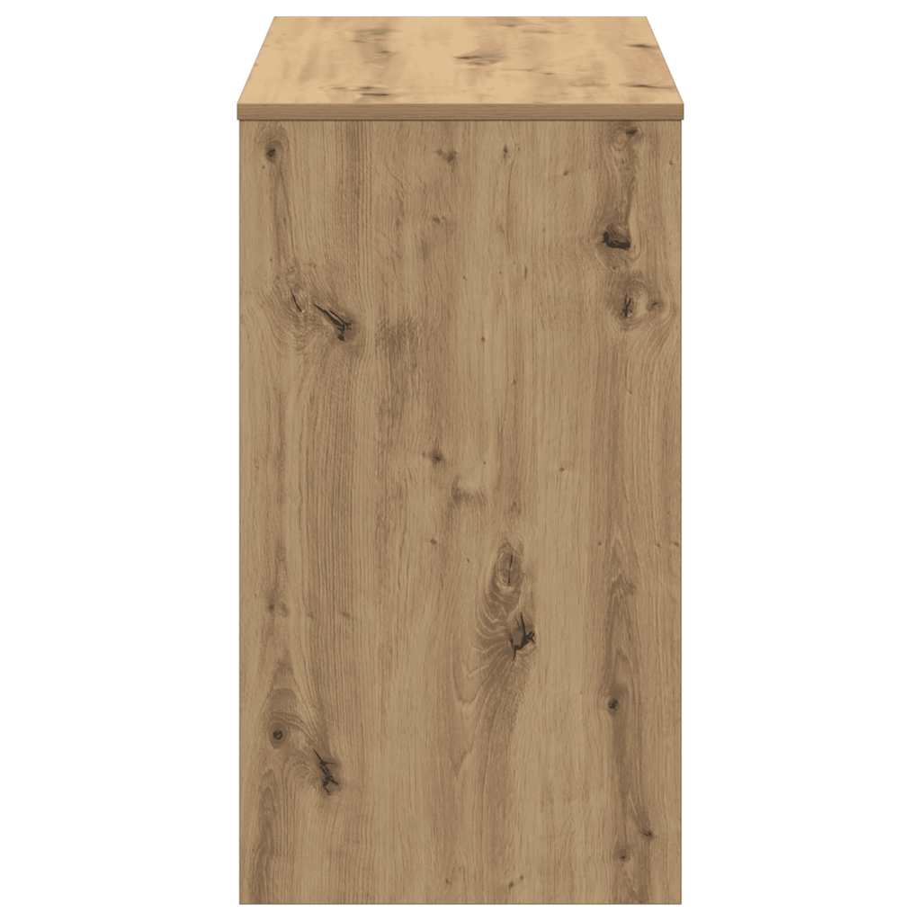 Skrivebord Artisan Eik 90X40X72 Cm Konstruert Tre