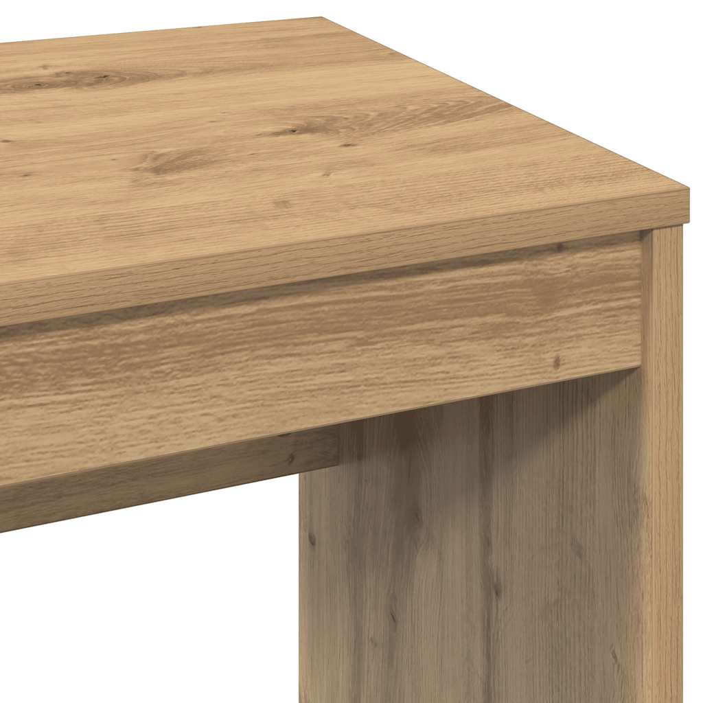 Skrivebord Artisan Eik 90X40X72 Cm Konstruert Tre