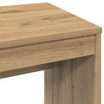 Skrivebord Artisan Eik 90X40X72 Cm Konstruert Tre