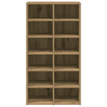 Skohylle Artisan Eik 54X34X100,5 Cm Konstruert Tre
