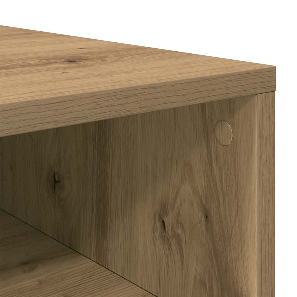 Skohylle Artisan Eik 54X34X100,5 Cm Konstruert Tre