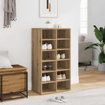 Skohylle Artisan Eik 54X34X100,5 Cm Konstruert Tre