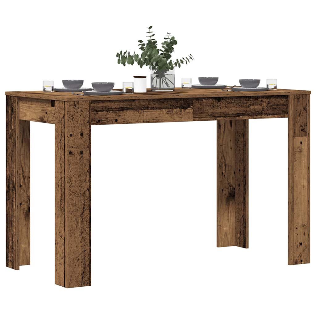 Spisebord Gammelt Tre 120X60X76 Cm Konstruert Tre