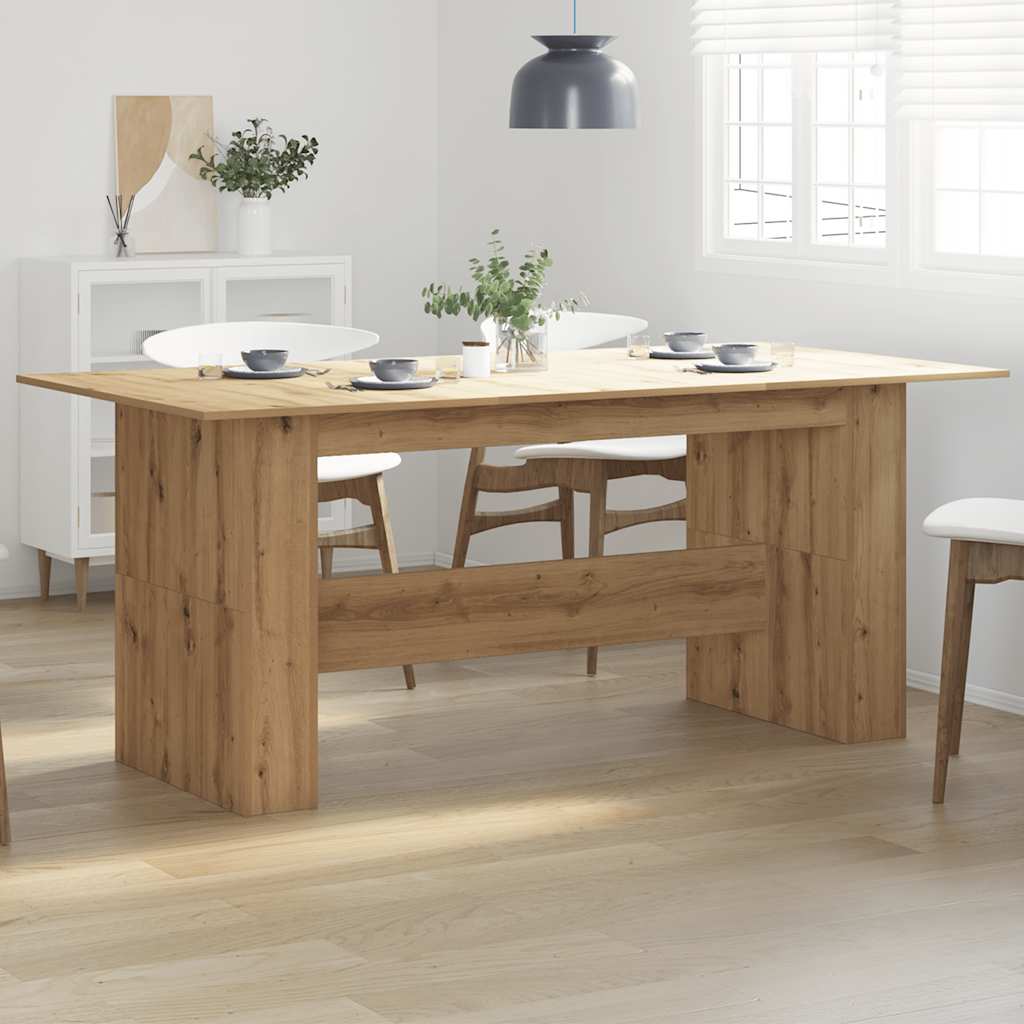 Spisebord Artisan Eik 180X90X76 Cm Konstruert Tre