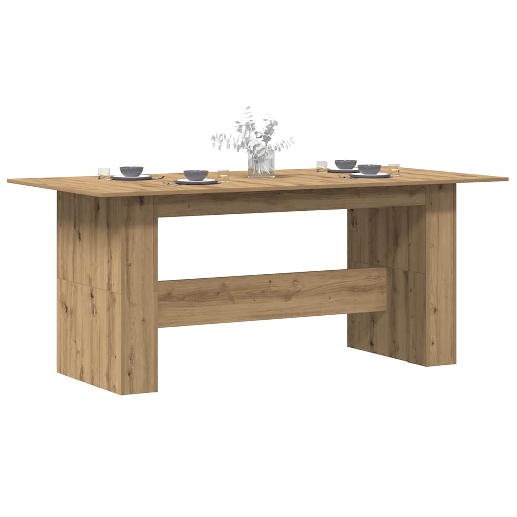 Spisebord Artisan Eik 180X90X76 Cm Konstruert Tre