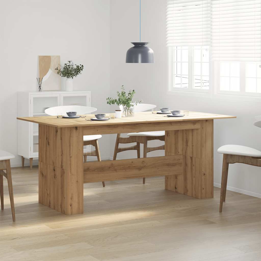 Spisebord Artisan Eik 180X90X76 Cm Konstruert Tre