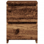 Nattbord Gammelt Tre 30X30X40 Cm Konstruert Tre
