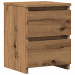 Nattbord Artisan Eik 30X30X40 Cm Konstruert Tre