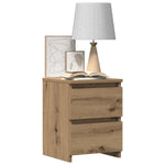 Nattbord Artisan Eik 30X30X40 Cm Konstruert Tre