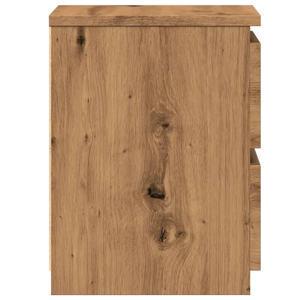 Nattbord Artisan Eik 30X30X40 Cm Konstruert Tre