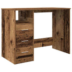 Skrivebord Gammelt Tre 102X76X50 Cm Konstruert Tre