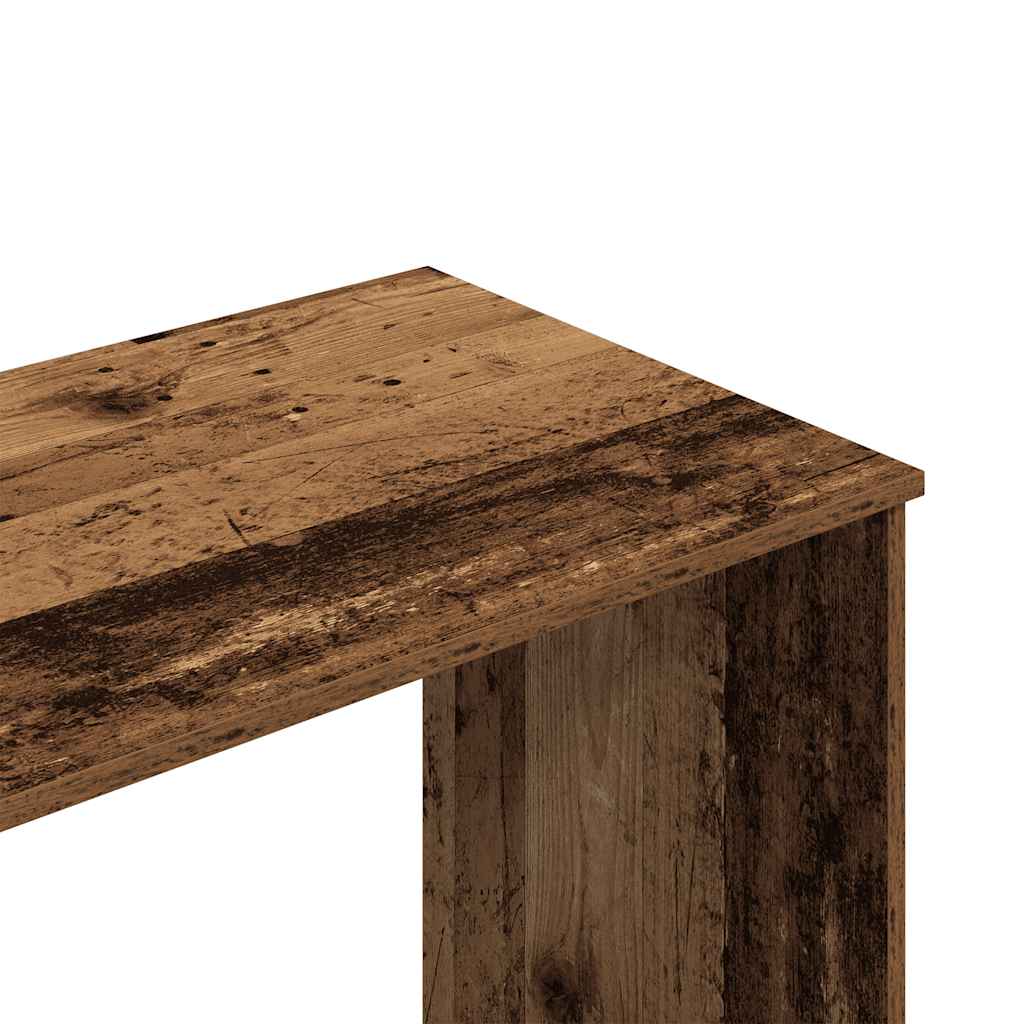 Skrivebord Gammelt Tre 102X76X50 Cm Konstruert Tre