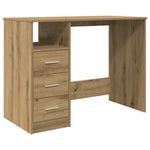 Skrivebord Artisan Eik 102X50X76 Cm Konstruert Tre