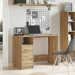 Skrivebord Artisan Eik 102X50X76 Cm Konstruert Tre