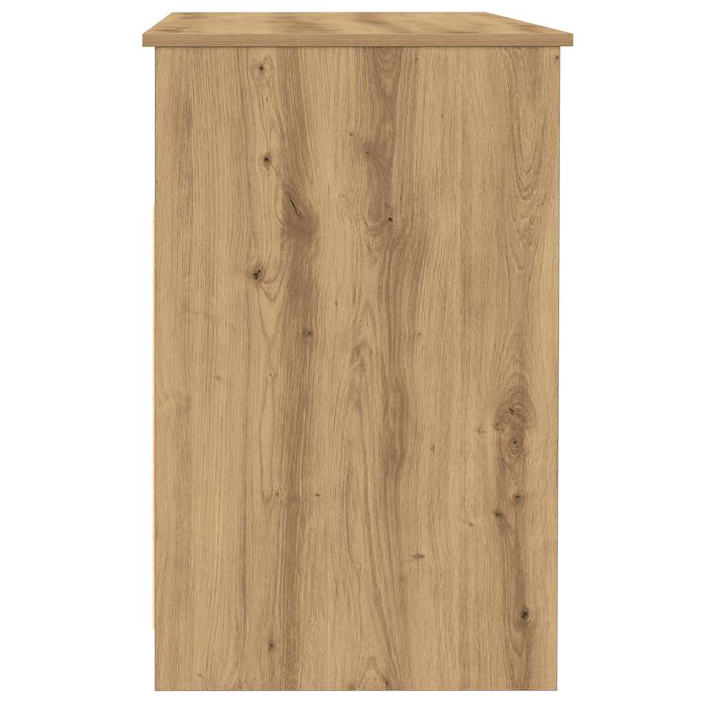 Skrivebord Artisan Eik 102X50X76 Cm Konstruert Tre