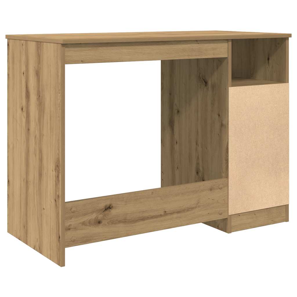 Skrivebord Artisan Eik 102X50X76 Cm Konstruert Tre
