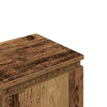 Tv-Benk Gammelt Tre 102X30X36 Cm Konstruert Tre