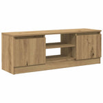 Tv-Benk Artisan Eik 102X30X36 Cm Konstruert Tre