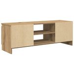 Tv-Benk Artisan Eik 102X30X36 Cm Konstruert Tre