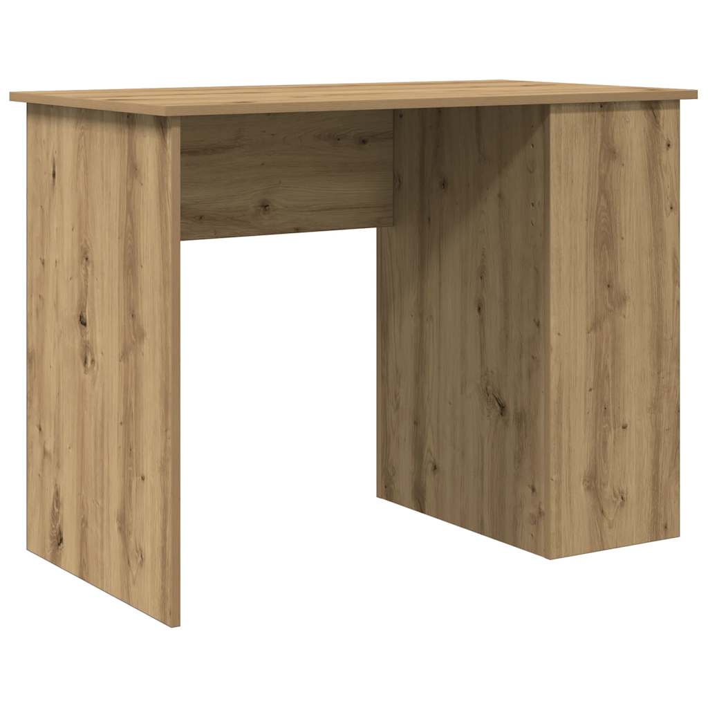 Skrivebord Artisan Eik 100X55X75 Cm Konstruert Tre