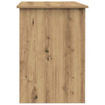 Skrivebord Artisan Eik 100X55X75 Cm Konstruert Tre