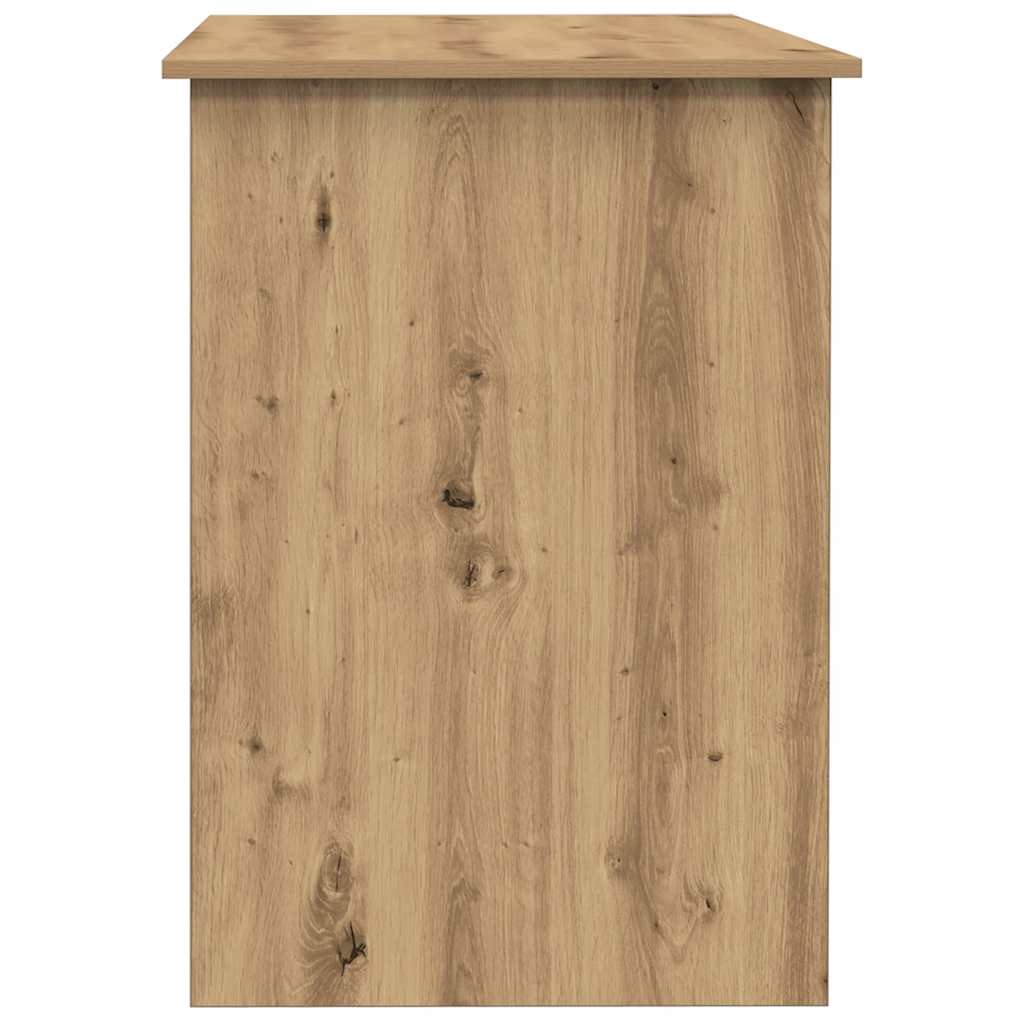 Skrivebord Artisan Eik 100X55X75 Cm Konstruert Tre