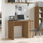 Skrivebord Artisan Eik 100X55X75 Cm Konstruert Tre