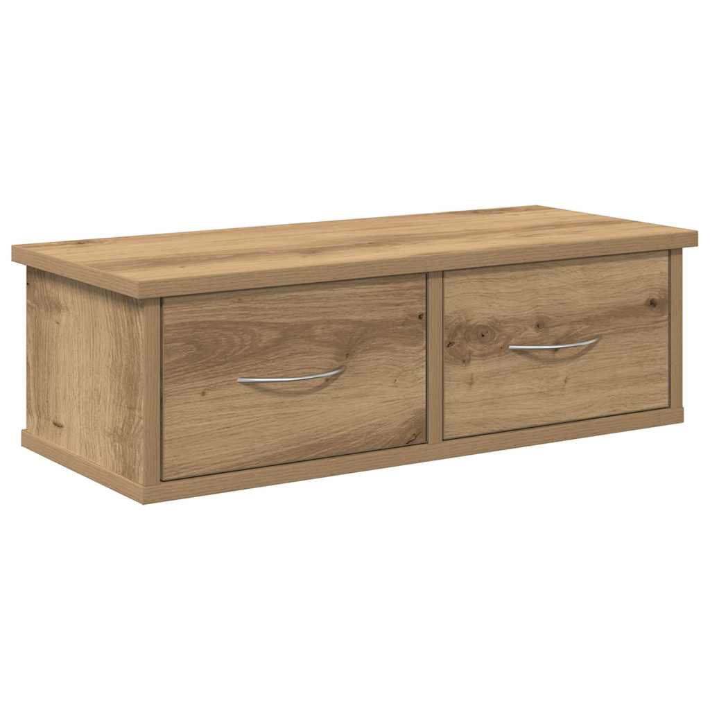 Veggskap Artisan Eik 60X26X18,5 Cm Konstruert Tre