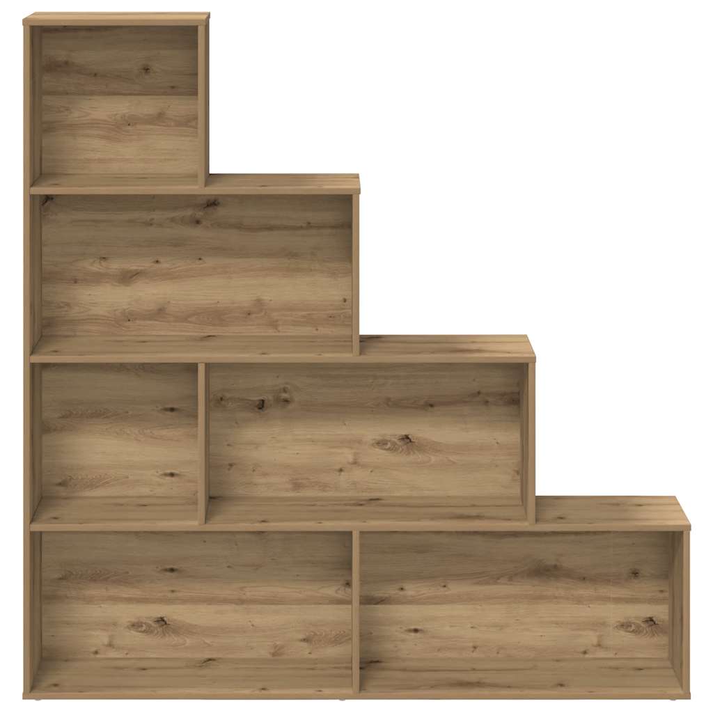 Bokhylle Artisan Eik 157X24X160 Cm Konstruert Tre