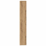 Bokhylle Artisan Eik 157X24X160 Cm Konstruert Tre