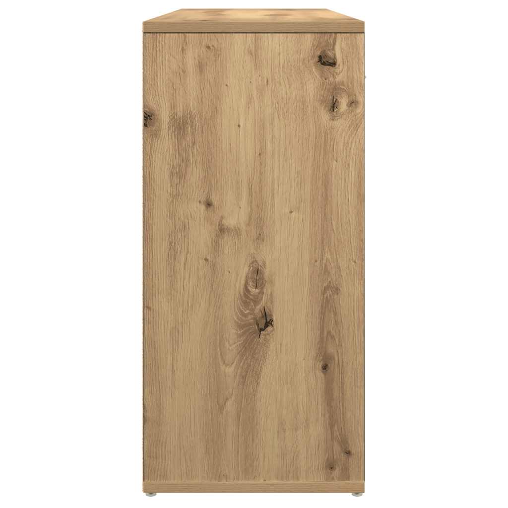 Skjenk Artisan Eik 88X30X64 Cm Konstruert Tre