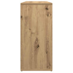 Skjenk Artisan Eik 88X30X64 Cm Konstruert Tre