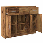 Skjenk Gammelt Tre 91X28X75 Cm Konstruert Tre