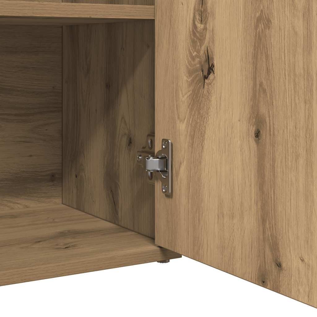 Skjenk Artisan Eik 60X30X75 Cm Konstruert Tre