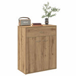 Skjenk Artisan Eik 60X30X75 Cm Konstruert Tre