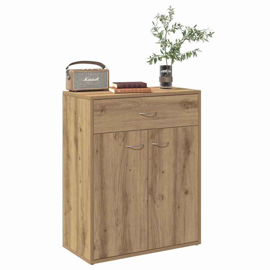 Skjenk Artisan Eik 60X30X75 Cm Konstruert Tre