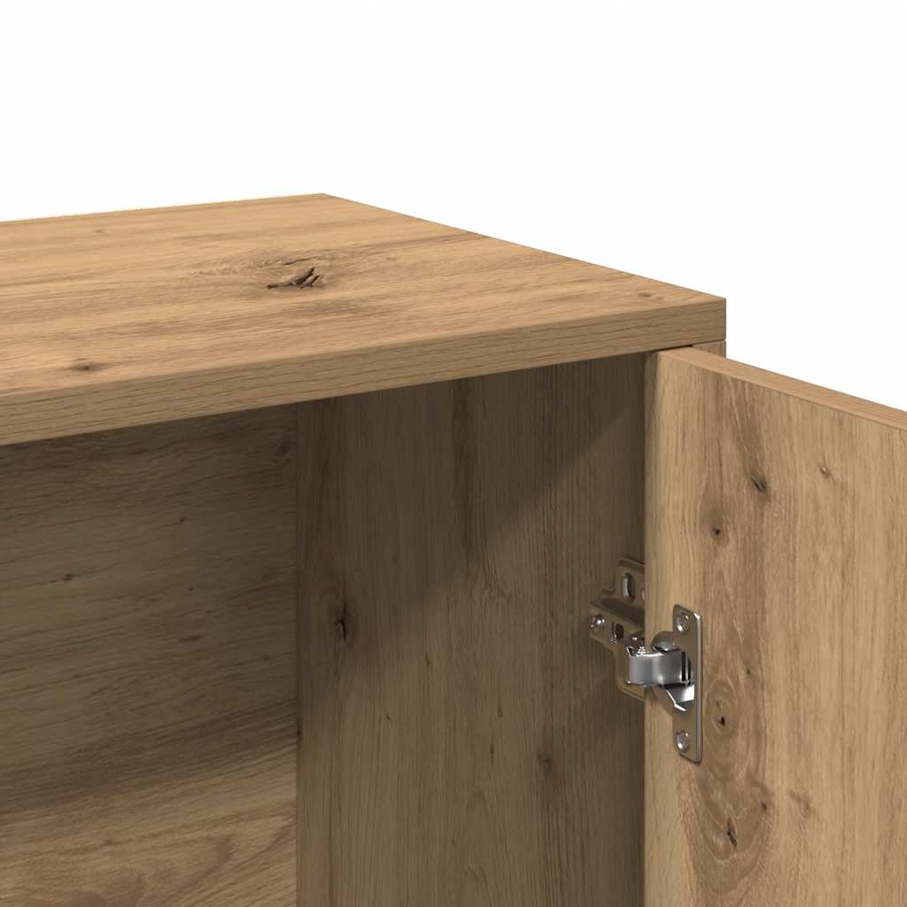 Skjenk Artisan Eik 60X30X75 Cm Konstruert Tre