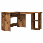 Hjørnepult Gammelt Tre 120X140X75 Cm Konstruert Tre