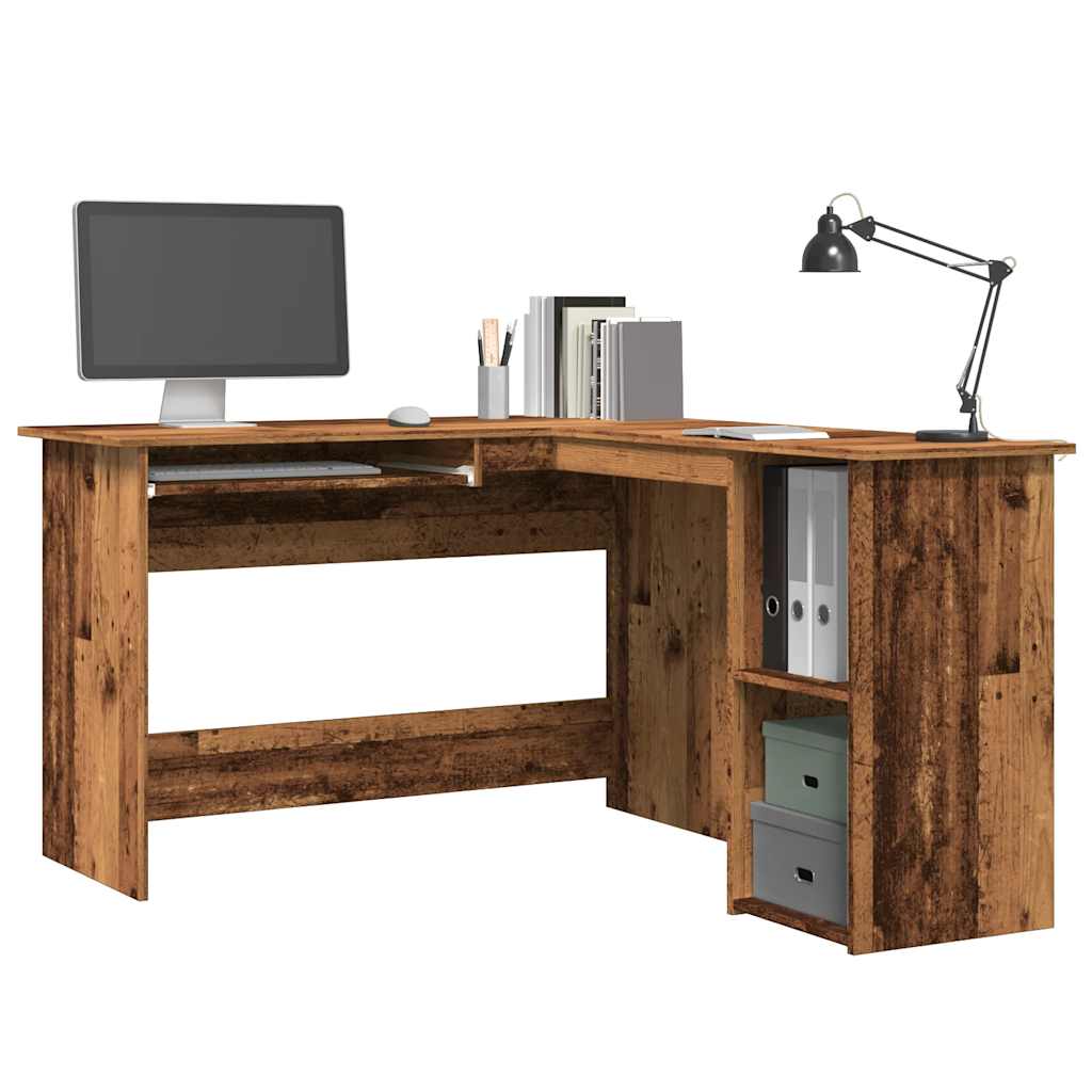 Hjørnepult Gammelt Tre 120X140X75 Cm Konstruert Tre