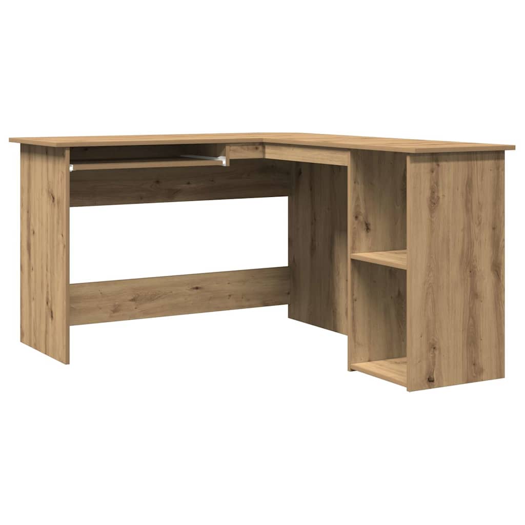 Hjørnepult Artisan Eik 120X140X75 Cm Konstruert Tre