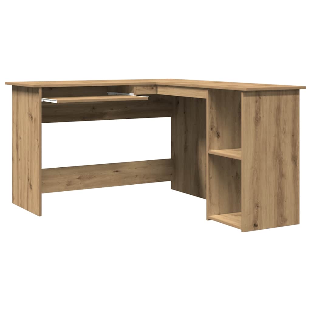 Hjørnepult Artisan Eik 120X140X75 Cm Konstruert Tre