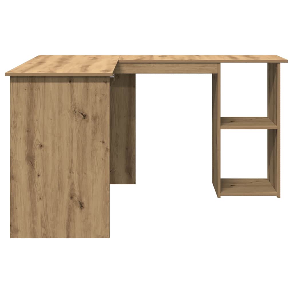 Hjørnepult Artisan Eik 120X140X75 Cm Konstruert Tre