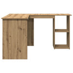 Hjørnepult Artisan Eik 120X140X75 Cm Konstruert Tre