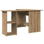 Hjørnepult Artisan Eik 120X140X75 Cm Konstruert Tre