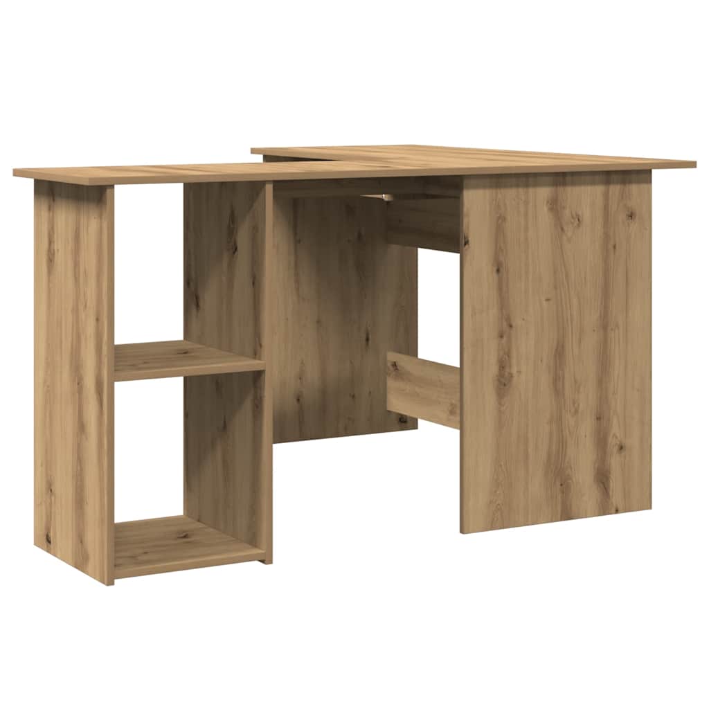 Hjørnepult Artisan Eik 120X140X75 Cm Konstruert Tre